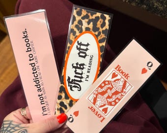 Cute Bookmark | Bookmarks | Book Gifts | Bookish Gifts | Book Lover | Book Accessories | Kindle Accessories | Reader Gifts