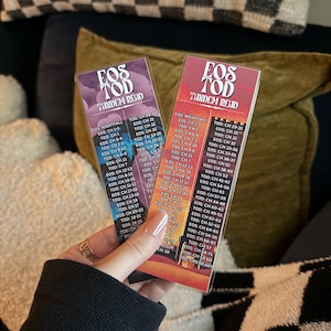 SJM Tandem Read Bookmark | Empire Of Storms | Tower Of Dawn | Throne Of Glass | FireHeart | TOG | Bookmarks | Book Gifts | Bookish Gifts |