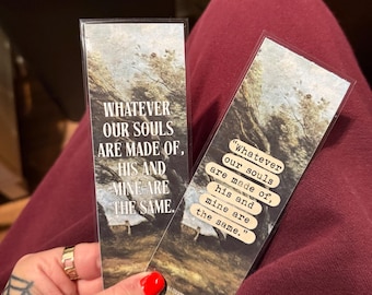 Wuthering Heights Bookmark | Bookmarks | Book Gifts | Bookish Gifts | Emily Brontë | Book Accessories | Book Lover |
