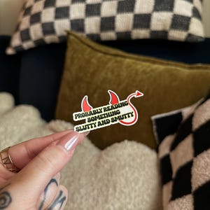 Smut Sticker | Book Gift | Bookish Stickers | Book Stickers | Kindle Accessories | Smut | Bookish | Book Accessories | Dark Romance Sticker
