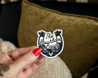 Bourbon Boys Sticker | Book Gift | Bookish Stickers | Book Stickers | Kindle Accessories | Kindle Stickers | Foxx Brothers | Bourbon & Lies
