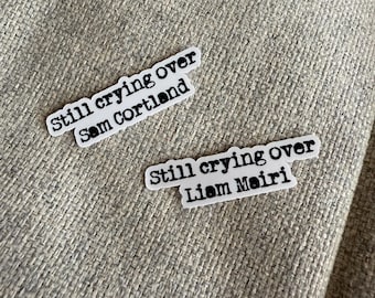 Still Crying Sticker | Book Gift | Bookish Stickers | Book Stickers | Kindle Accessories | Kindle Stickers | TOG Series | Fourth Wing