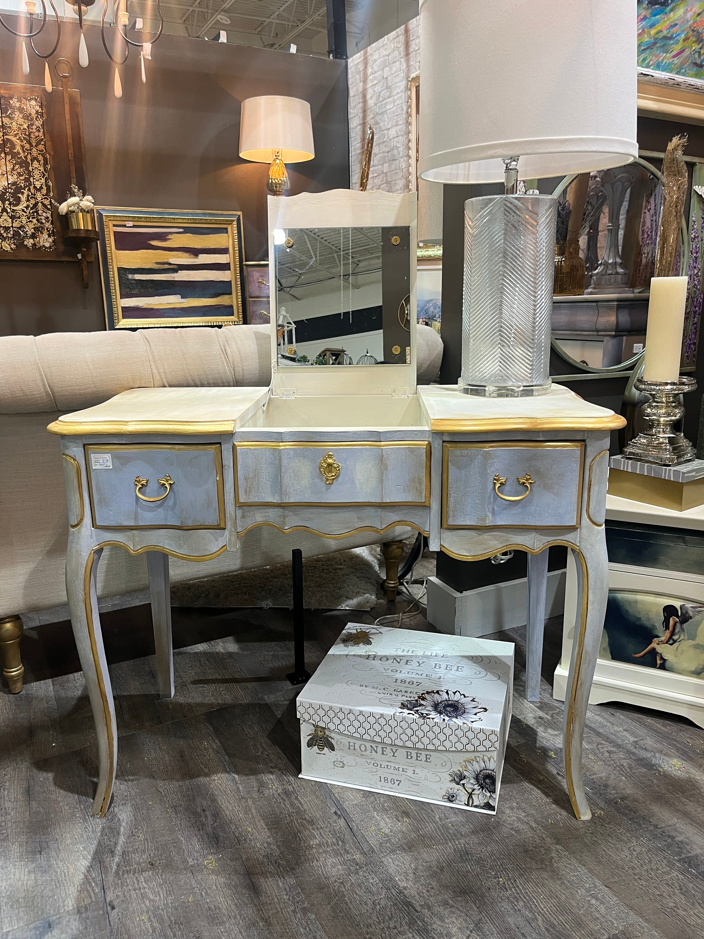 French country makeup vanity deals