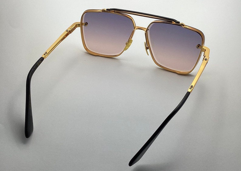 Dita Mach Six Sunglasses eyewear retro design gold titanium image 3