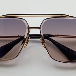 Dita Mach Six Sunglasses eyewear retro design gold titanium image 2