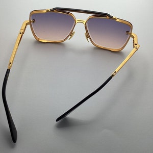 Dita Mach Six Sunglasses eyewear retro design gold titanium image 5