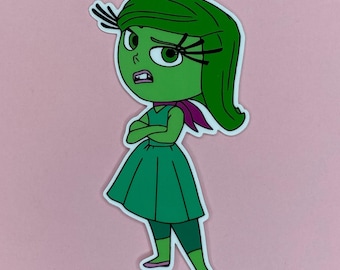 Disgust Sticker | Inside Out | Waterproof Vinyl Sticker