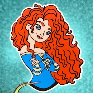 Merida Sticker | Brave Sticker | Waterproof Vinyl Sticker