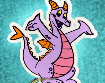 Figment Sticker | EPCOT | Waterproof Vinyl Sticker