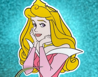 Aurora Sticker | Sleeping Beauty | Waterproof Vinyl Sticker
