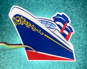 Cruise Ship Sticker | DCL | Waterproof Vinyl Sticker