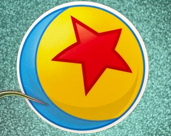 Bouncing Ball Emoji Sticker | Pixar | Waterproof Vinyl Sticker