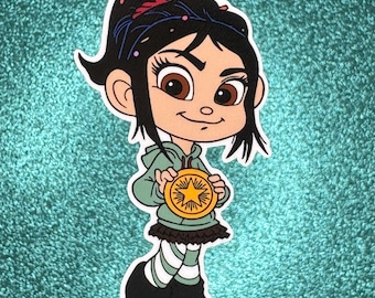 Vanellope Sticker | Wreck-It Ralph Sticker | Waterproof Vinyl Sticker
