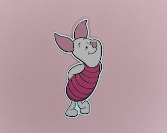 Piglet Sticker | Winnie the Pooh Sticker | Waterproof Vinyl Sticker