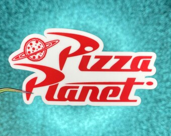 Pizza Planet Sticker | Toy Story | Waterproof Vinyl Sticker