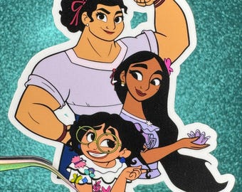 Madrigal Sisters Sticker | Encanto | Waterproof Vinyl Sticker