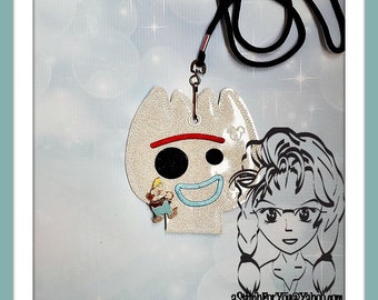Disney Toy Story forky Planar Resina Dorso plano Cabochón