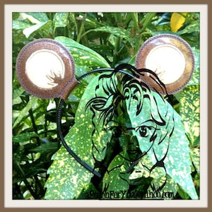 BEAR Cute Ears ~ (2 Piece)~ In the Hoop ~ Instant download Design by Carrie