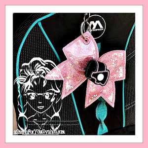 CHEER BOW ~ DaNCE or Cheer Holder ~ Bow Hat Headband CARRiER HOLDER ~ In the Hoop ~ Instant download Design by Carrie
