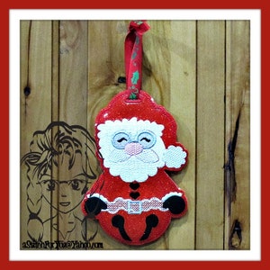 SINO DO PAPAI NOEL ~ PORTA-CARTÃO DE MONEY ou presente ~ No aro ~ Download instantâneo Design de Carrie