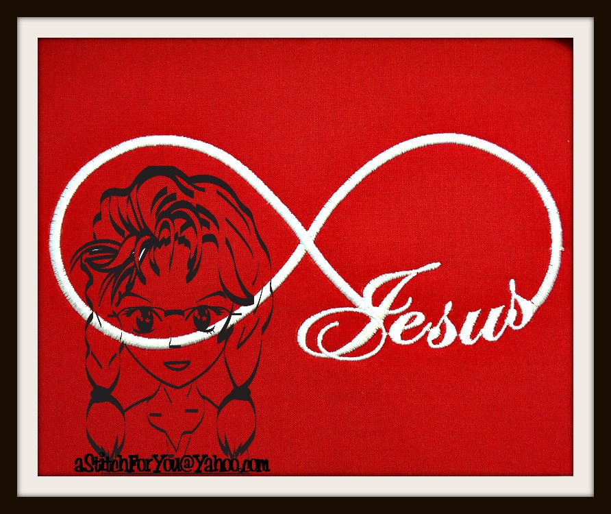 Infinity Jesus JESUS INFINITY - Bible Religious Love Gift 4 a Wedding Pillow ~ Instant ...