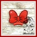 BoW Ms Mouse Center (Add On ~ 1 Pc) Mr Miss Mouse Ears Headband ~ In the Hoop ~ Downloadable DiGiTaL Machine Embroidery Design by Carrie