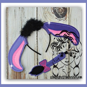 ESEL Ohren ~ Anzieh Party Halloween ~ (3 Stück) Stirnband ~ In the Hoop ~ Instant download Design by Carrie