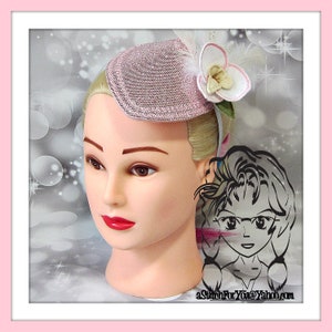 Fascinator Base Hat Point Plain & Ctr Button Holes (Fasc Base 4 Szs) ~ In the Hoop ~ Instant download Design by Carrie