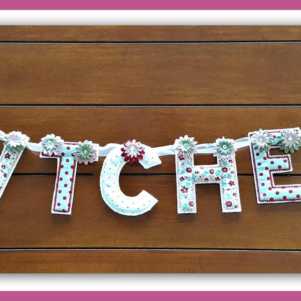 In the Hoop Banner Etsy