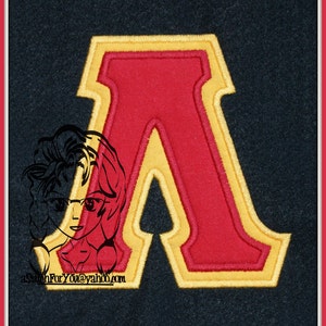LAMBDA GrEEK LeTTERs SoRoRITY Double Applique ScHooL College ~ Descarga instantánea Diseño de Carrie