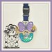 Pin Lanyard Display MERMAID Mouse HeaD Pin Trader ~ In the Hoop ~ Downloadable DiGiTaL Machine Embroidery Design by Carrie