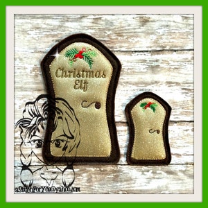 FAiRY SeCRET Door Entrance or Exit ~ FAiRY & ELF Size ~ In the Hoop ~ Instant download Design by Carrie
