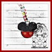 Mr MOUSE PaNTS Pin Lanyard Display Mousehead Trader ~ In the Hoop ~ Downloadable DiGiTaL Machine Embroidery Design by Carrie