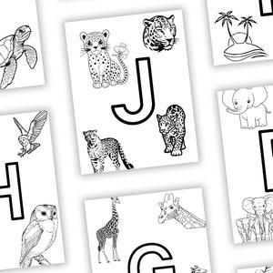 Malvorlage Französisches Alphabet