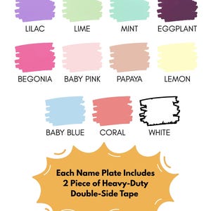 OWALA Name Tag: Scallop Edge Custom Name Plate for FreeSip image 3