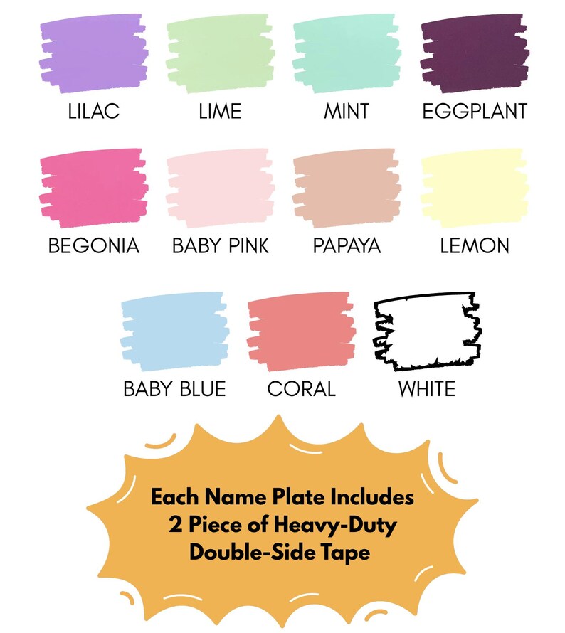 OWALA Name Tag: Scallop Edge Custom Name Plate for FreeSip image 3