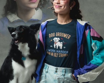 Dog groomer Unisex Jersey Short Sleeve Tee