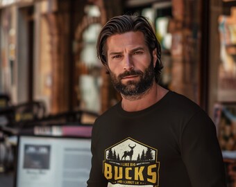 I like big bucks Unisex Heavy Blend™ Crewneck Sweatshirt
