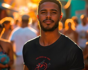 Path of the dragon Unisex Softstyle T-Shirt
