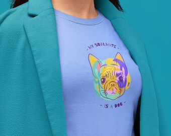 Soulmate is a dog Unisex Ultra Cotton Tee