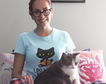 I do what I want Cat Unisex Softstyle T-Shirt