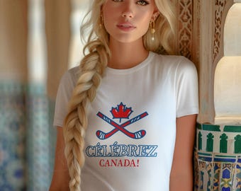 Celebrate Canada Unisex Heavy Cotton Tee, Canada Day T-Shirt, Gift for Canadians, July 1st Celebration Apparel, Patriotic Shirt, Fun Summer