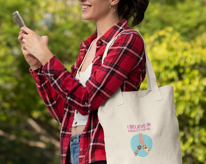 Featured listing image: Animal rights Canvas Shopping Tote