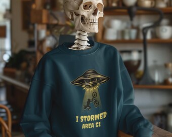 Stormed area 51 Unisex Sweatshirt