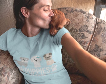 Puppies please Unisex Softstyle T-Shirt