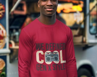 Gen X defines cool style Ultra Cotton Long Sleeve Tee