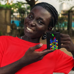 Tetris Black Mug | Retro Game Coffee Cup