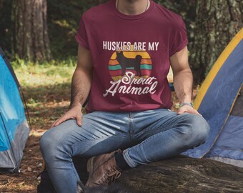 Huskies Unisex Softstyle T-Shirt