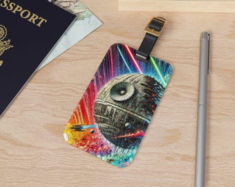 Galactic Luggage Tag