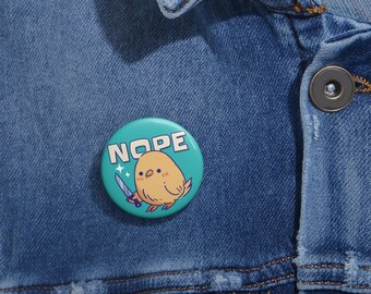 Violent bird Pin Buttons